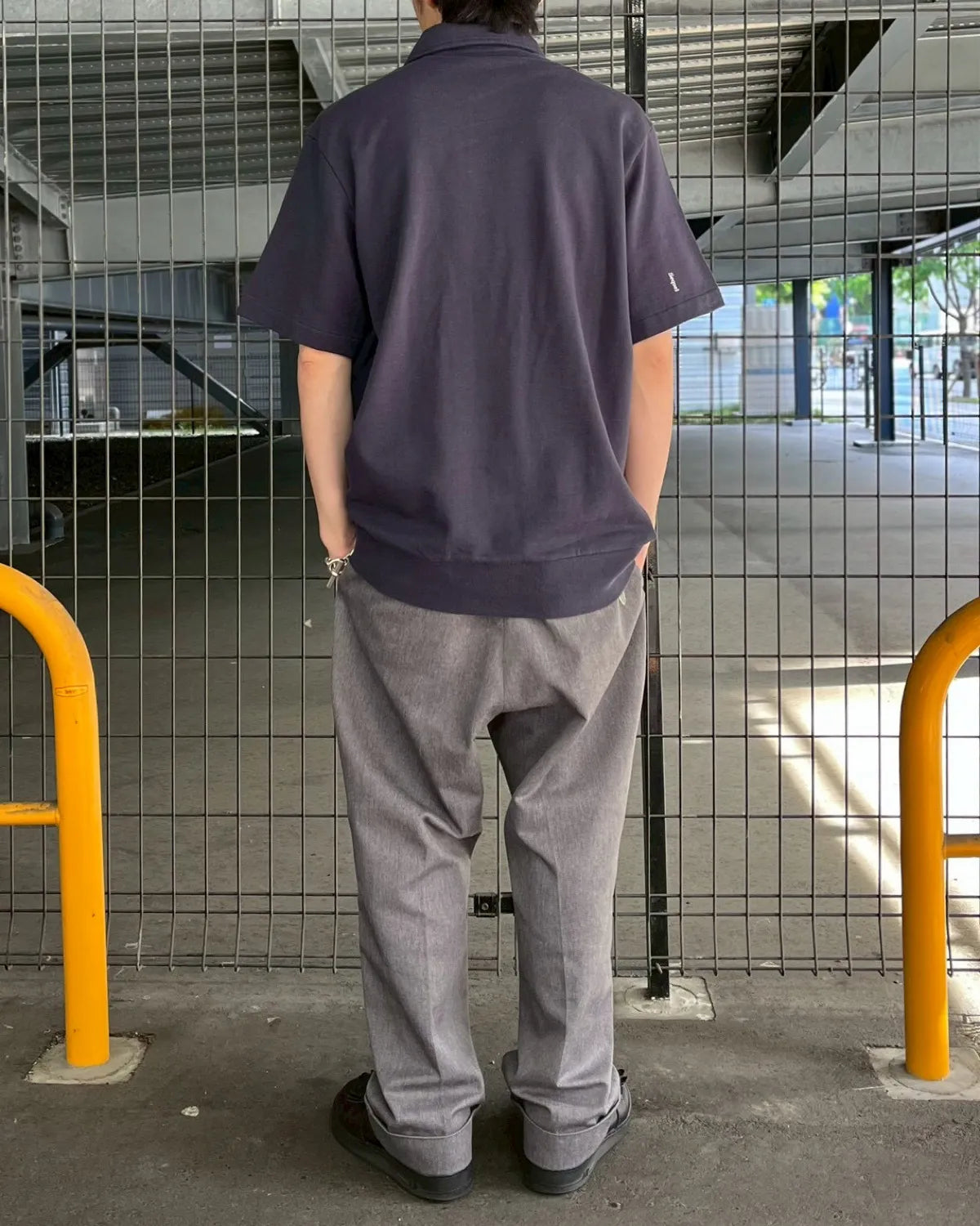 SEQUEL / SWEAT POLO SHIRT (SQ-26SS-CS-05)