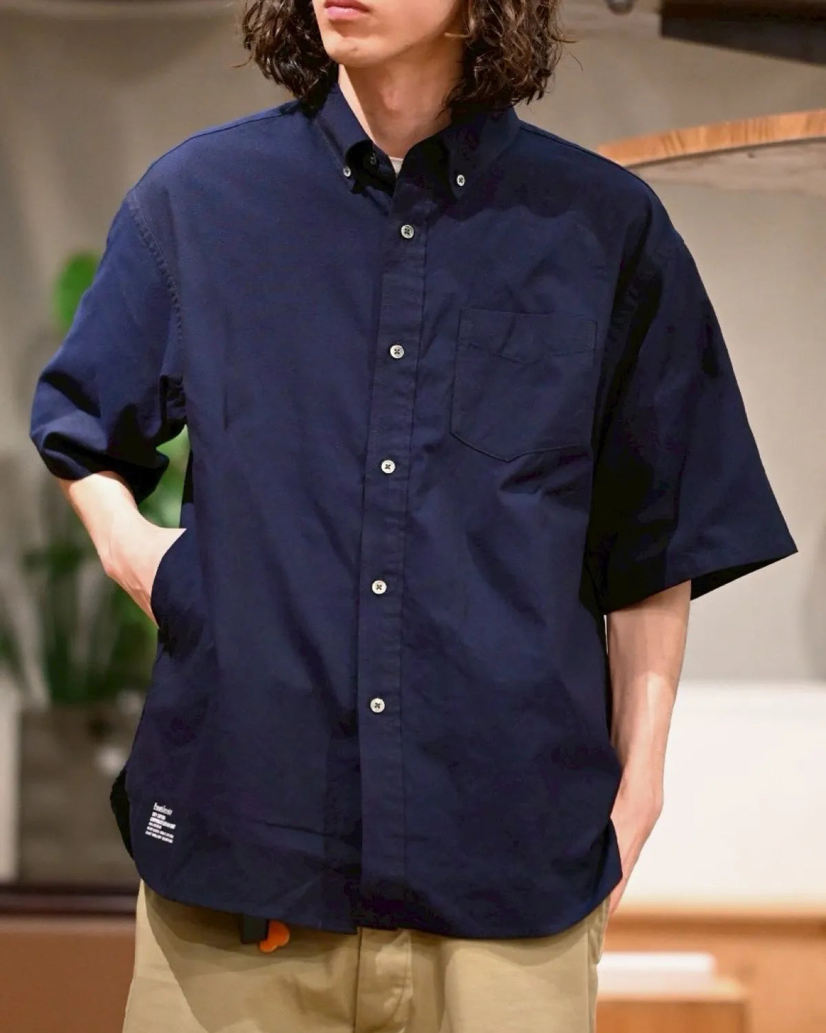 FreshService / DRY OXFORD CORPORATE S/S B.D SHIRT (FSC262-50043B)