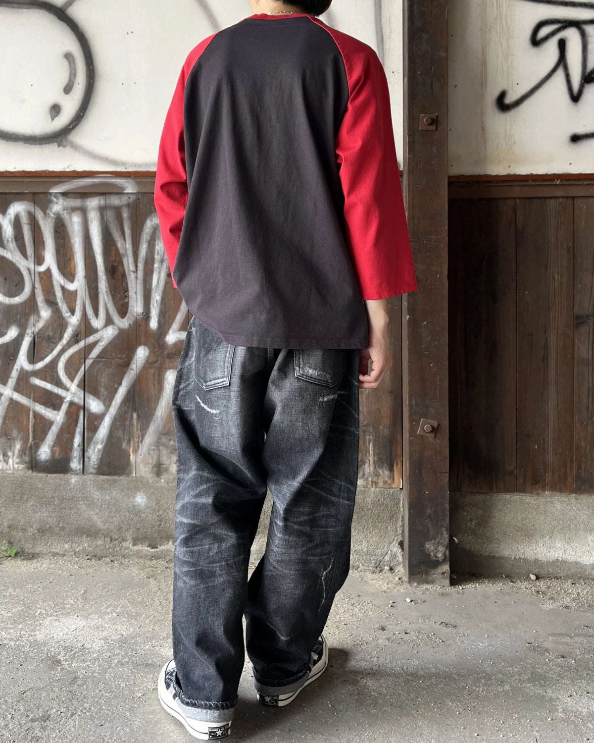 SEQUEL × FRAGMENT / DAMEGE DENIM PANTS (SQ-26SS-PT-07)