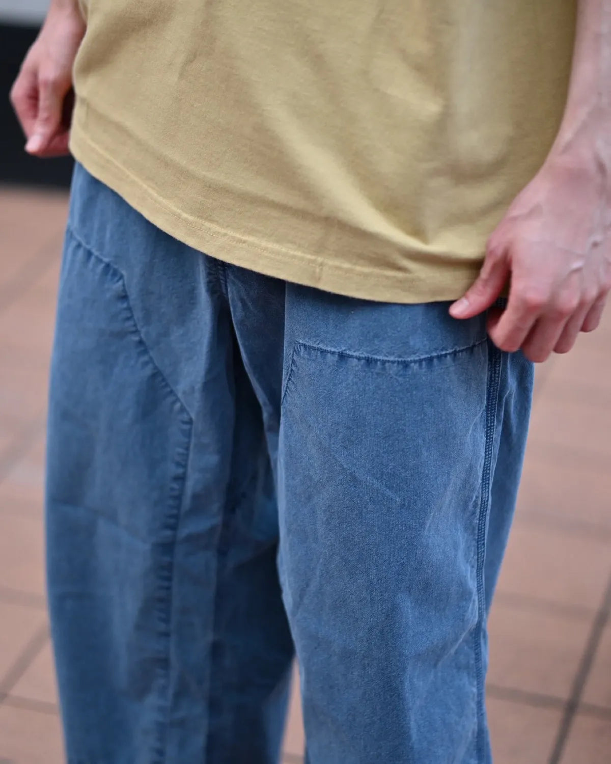 nanamica / Indigo Weather Deck Pants (S26SC002)