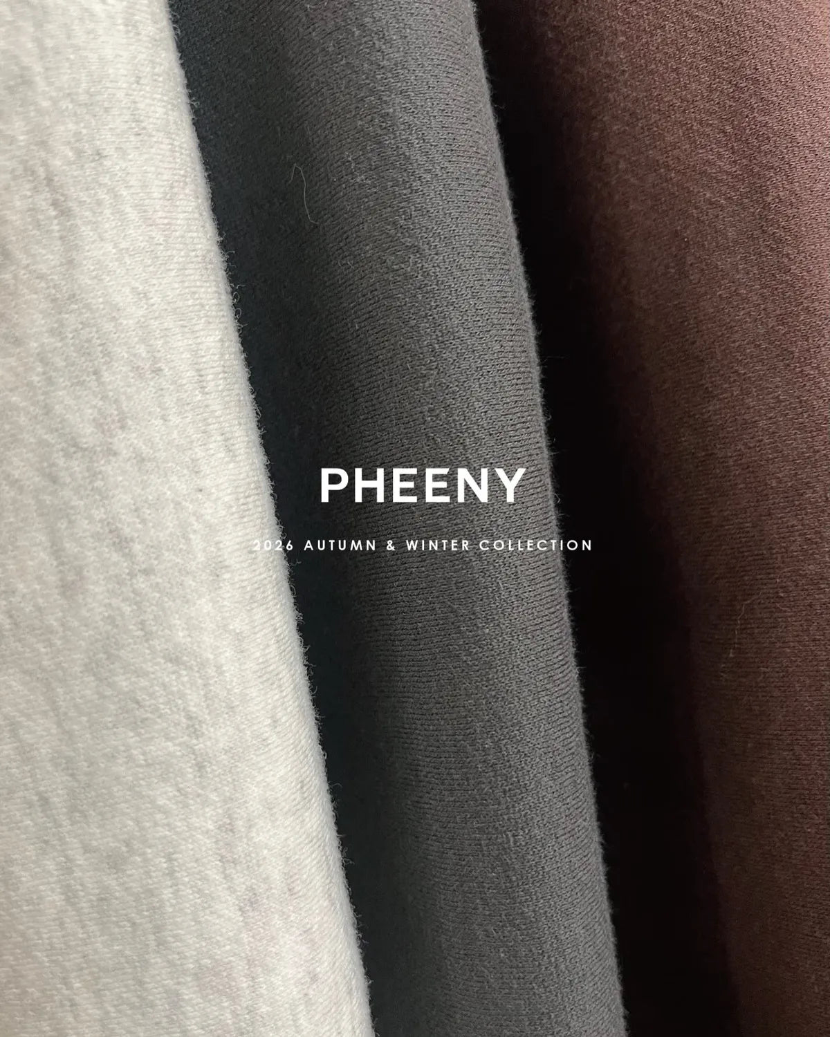 PHEENY / Athletic Fleece Zip-Up hoodie (PA26-CS02)