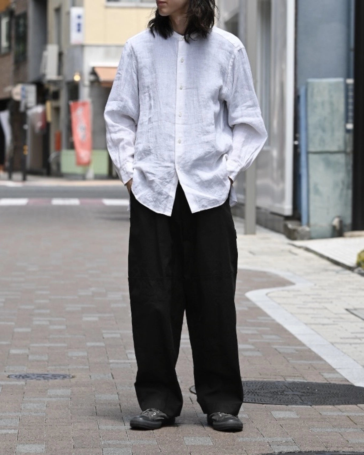 blurhms / Cotton Serge Work Pants (BHS25F028)
