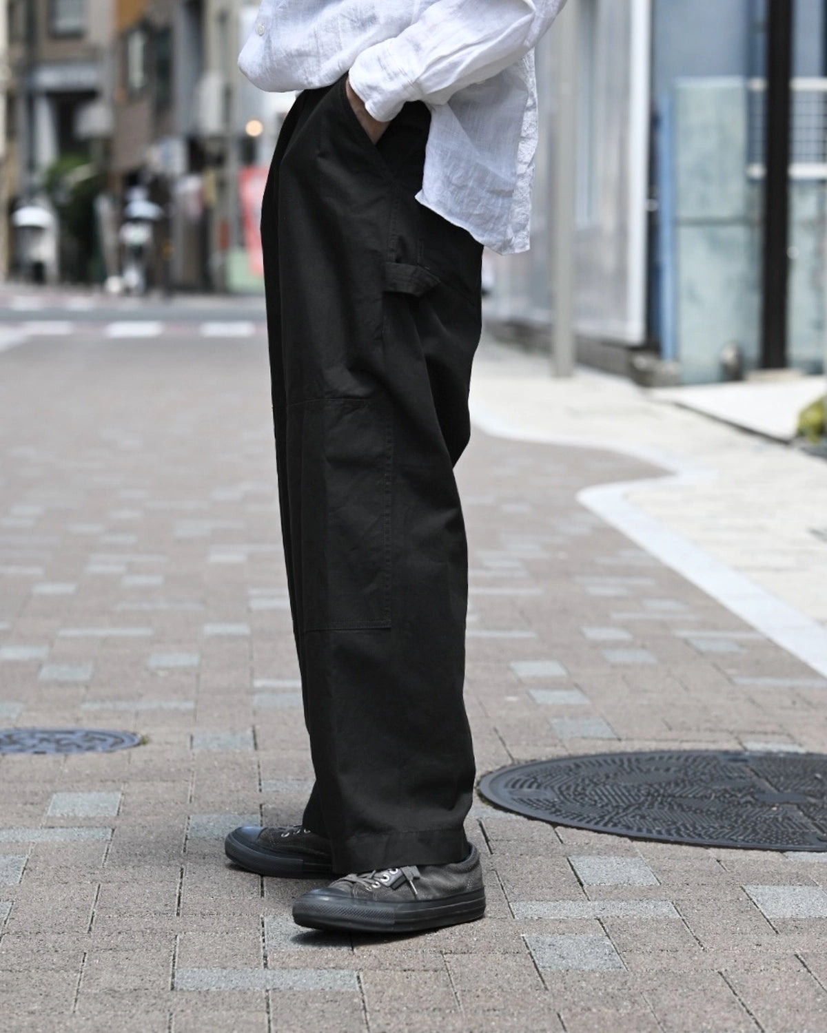 blurhms / Cotton Serge Work Pants (BHS25F028)