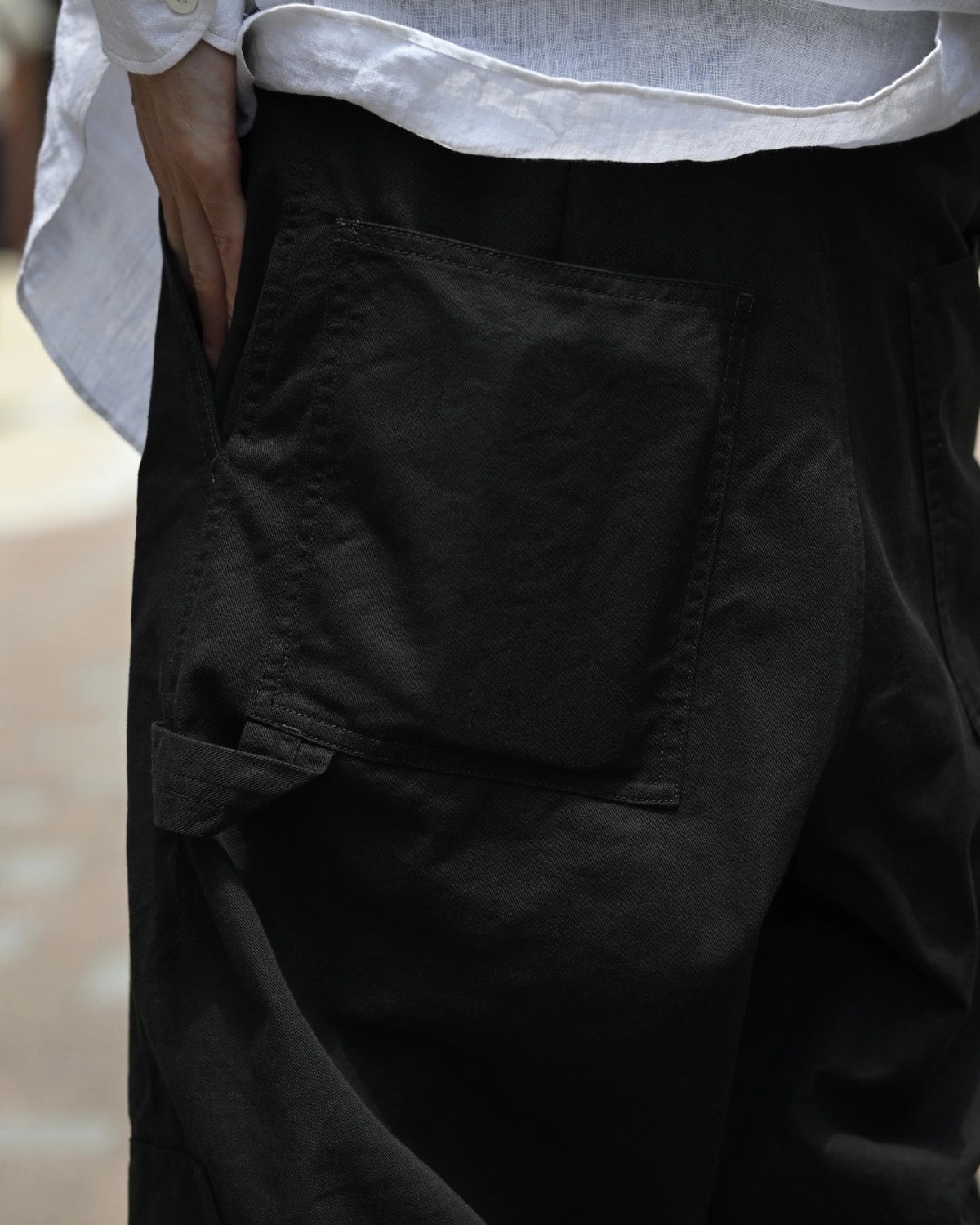blurhms / Cotton Serge Work Pants (BHS25F028)