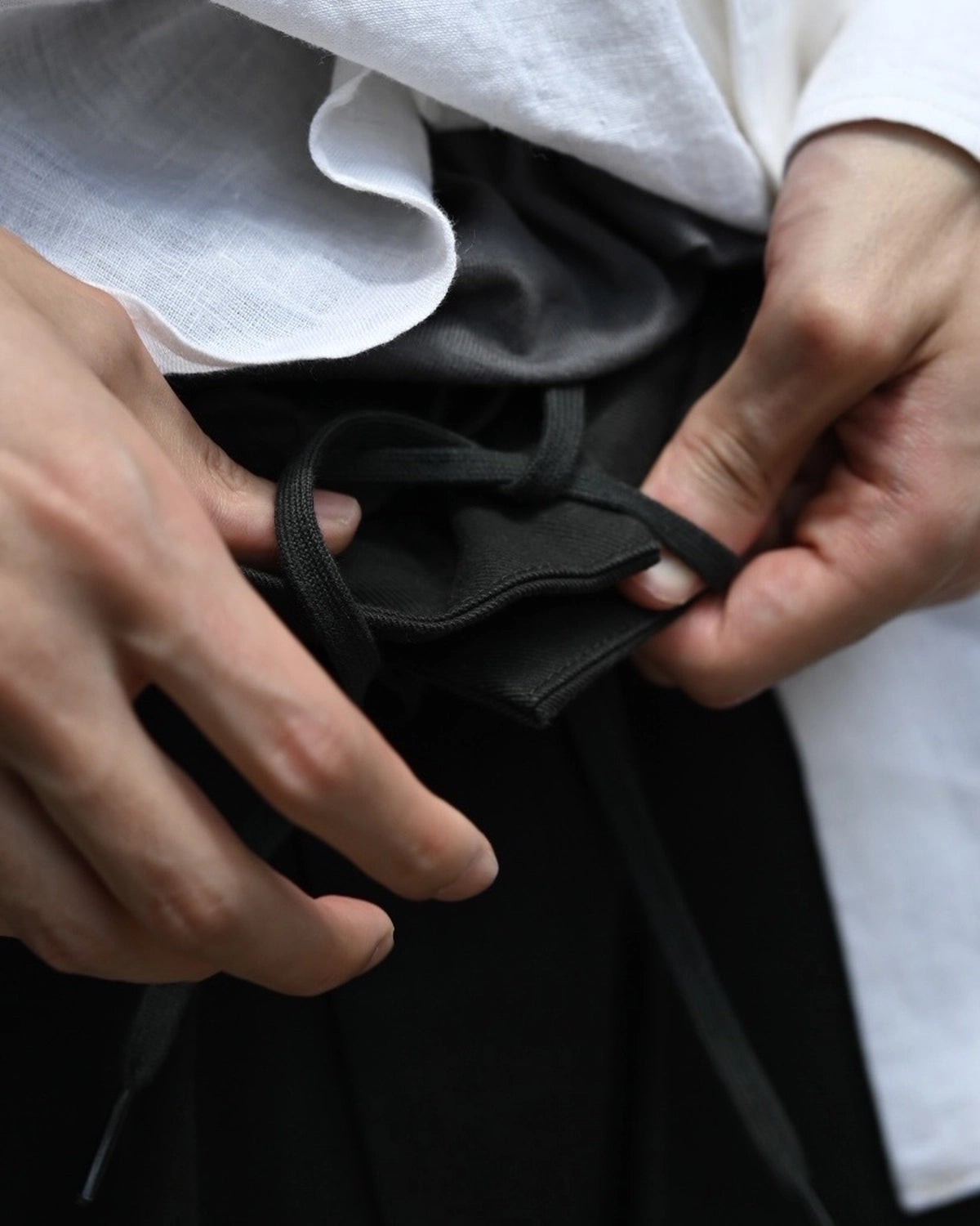 blurhms / Cotton Serge Work Pants (BHS25F028)