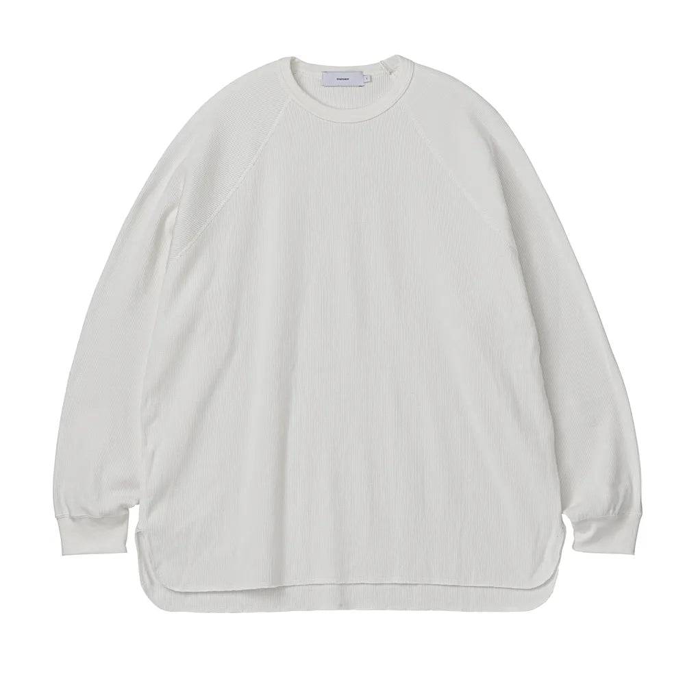 Graphpaper / Waffle L/S Crew Neck Tee