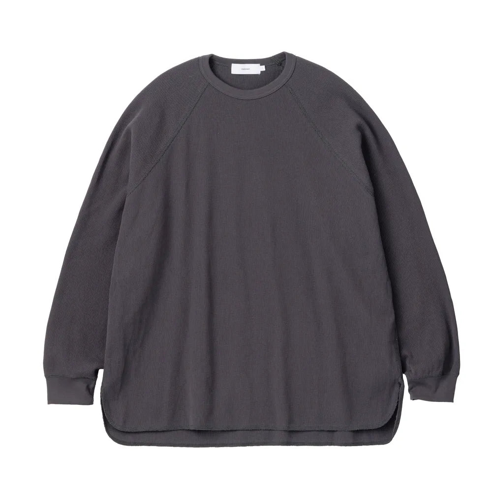 Graphpaper のWaffle L/S Crew Neck Tee