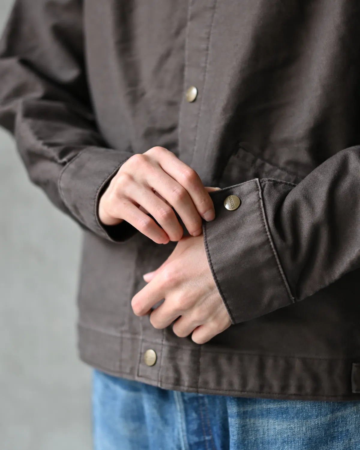MASSES / MOLESKIN SNAP JKT (1262043013)