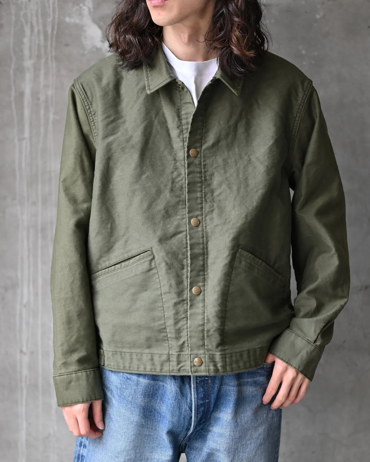 MASSES / MOLESKIN SNAP JKT (1262043013)