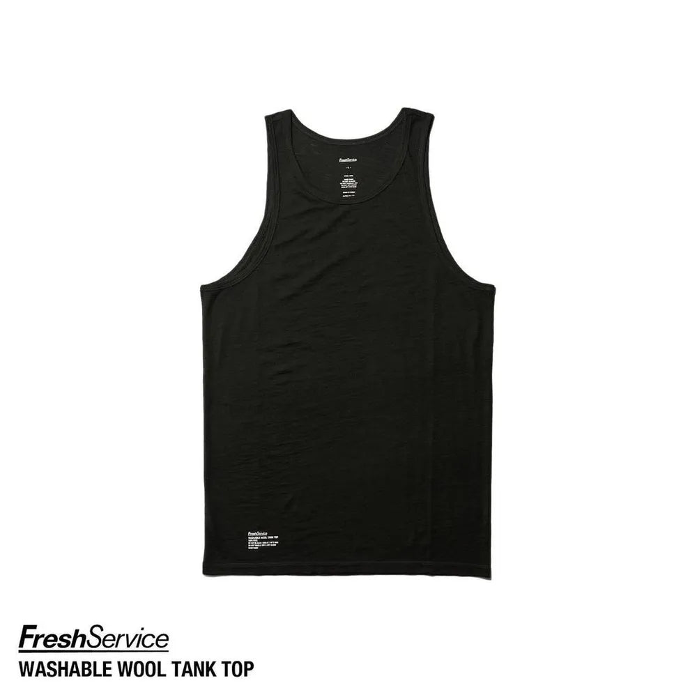 FreshService / WASHABLE WOOL TANK TOP