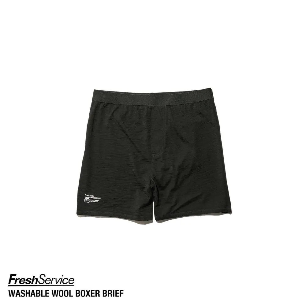 FreshService / WASHABLE WOOL BOXER BRIEF