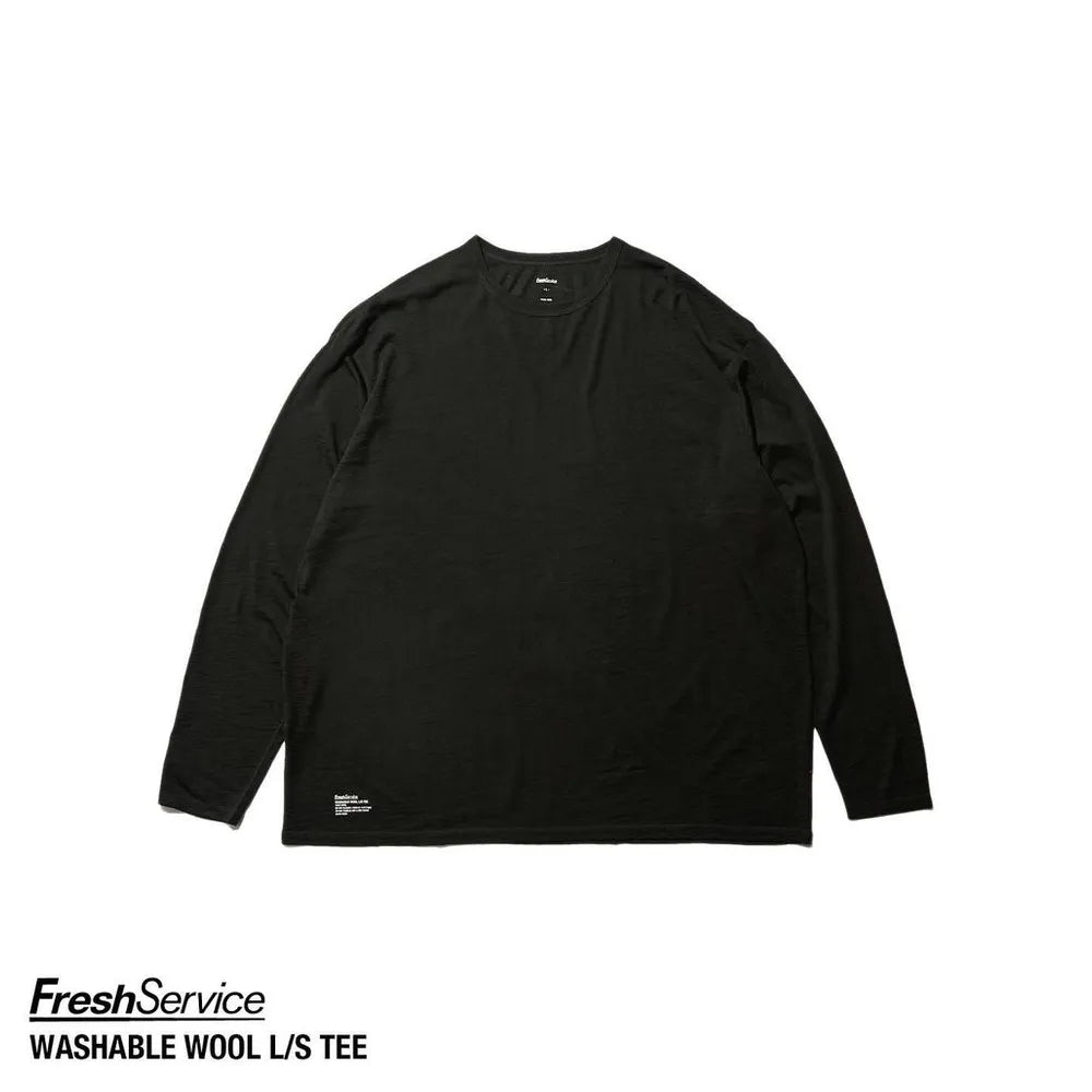 FreshService / WASHABLE WOOL L/S TEE