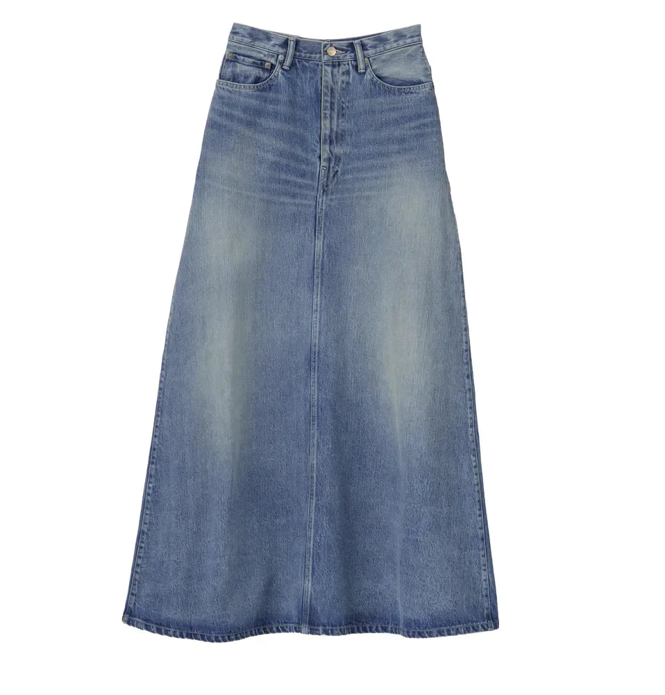 Graphpaper のSelvage Denim Skirt (LIGHT FADE)