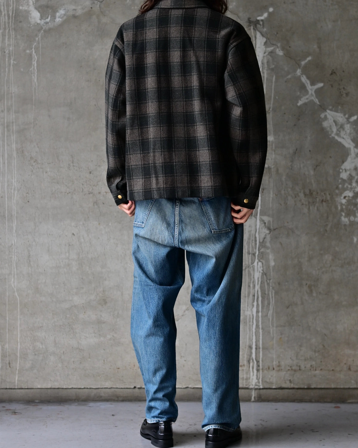 A.PRESSE / No.22 Washed Wide Denim Pants (AP-4003)