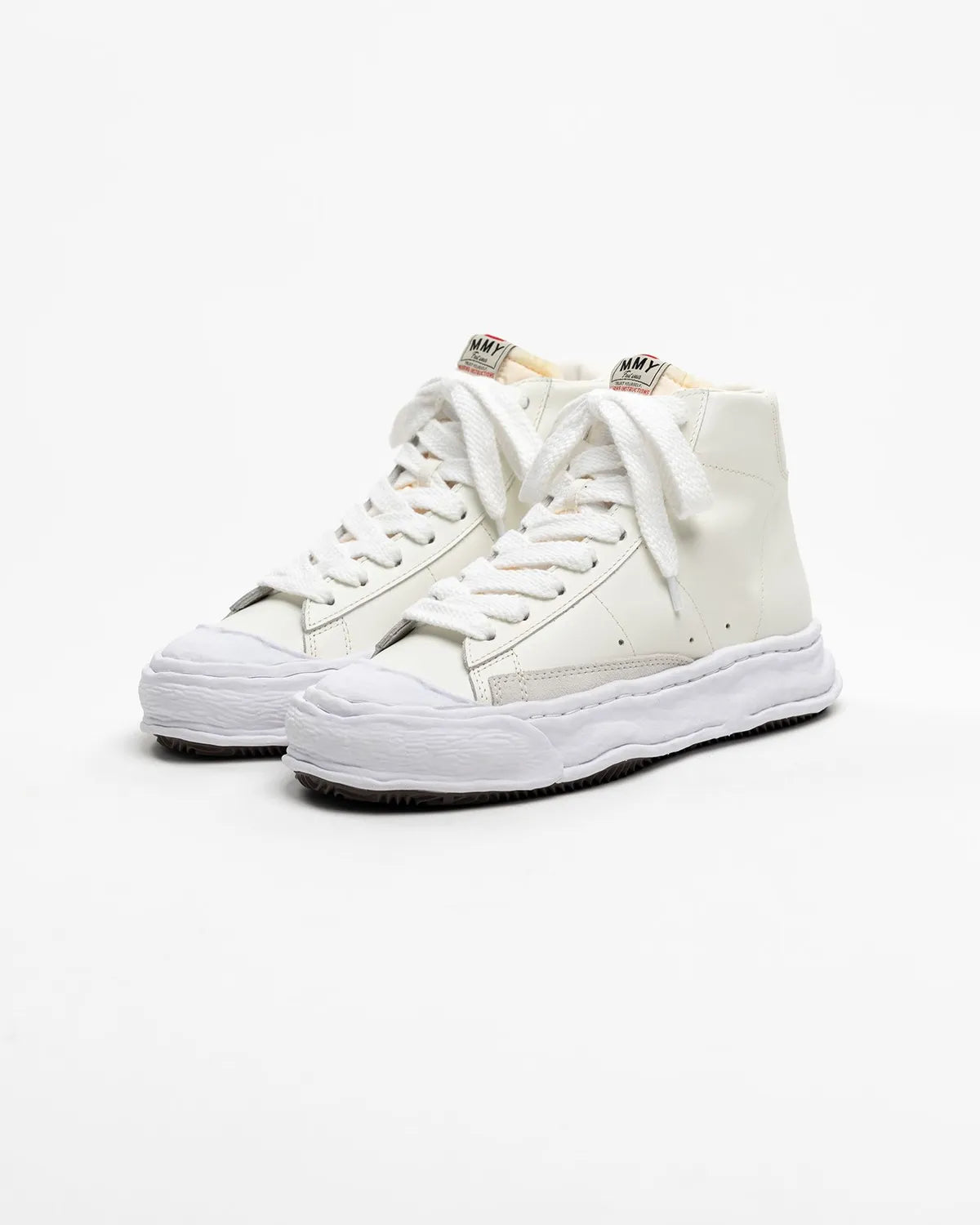 Maison MIHARA YASUHIRO / "JACKSON" OG Sole Leather High-top Sneakers (A17FW701)