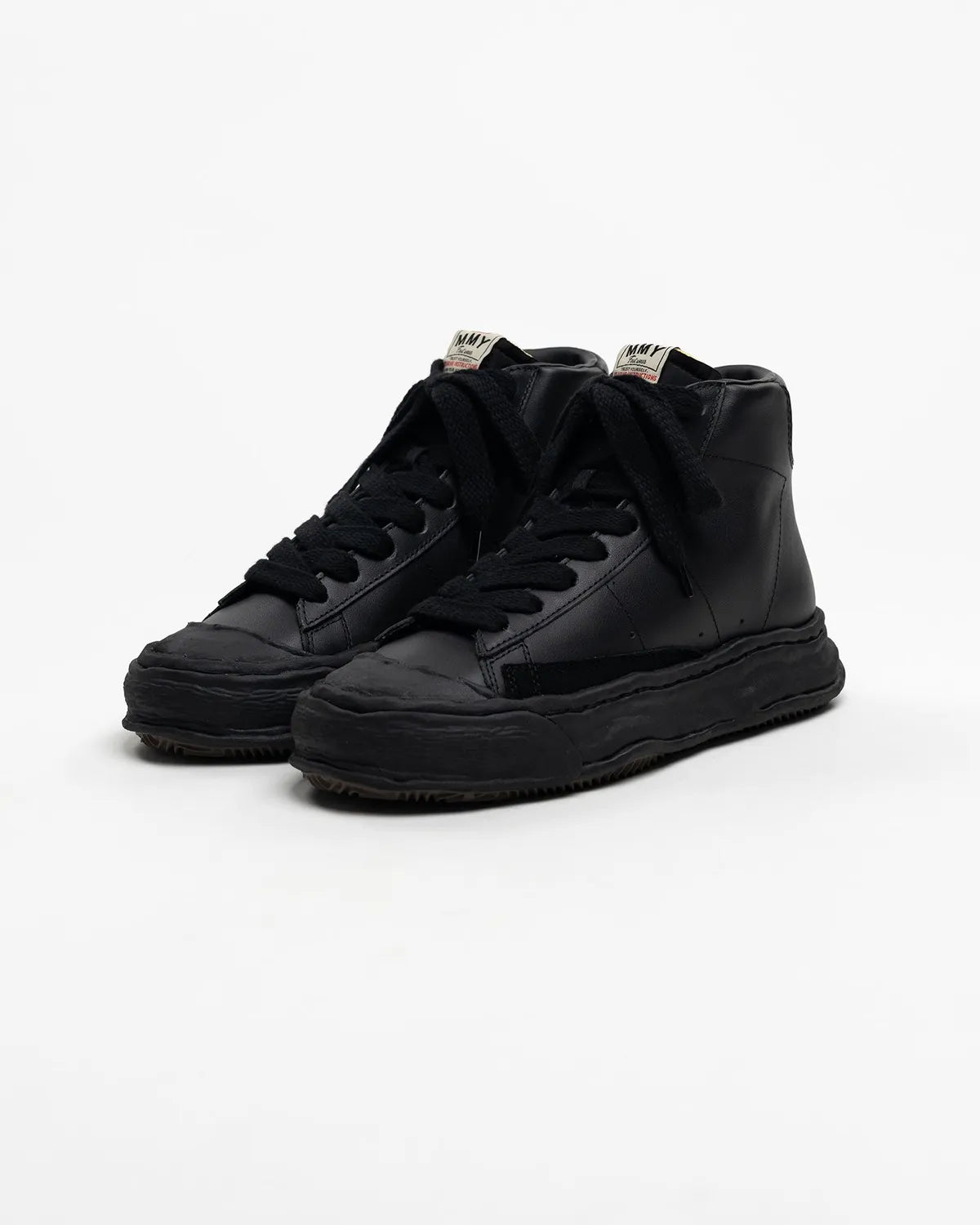Maison MIHARA YASUHIRO / "JACKSON" OG Sole Leather High-top Sneakers (A17FW701)