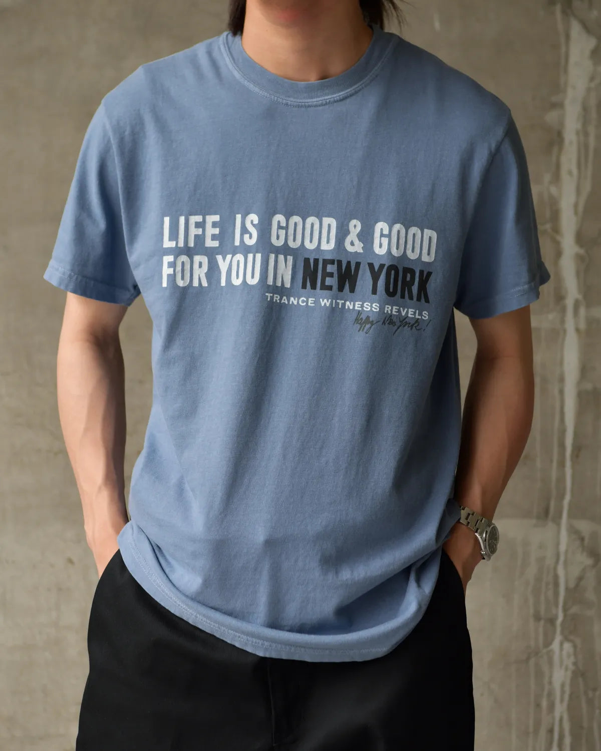 DELUXE / Happy New York TEE (26SD2714)