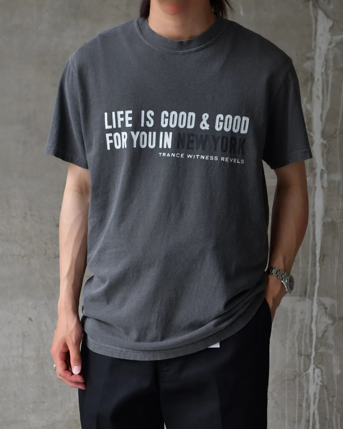 DELUXE / Happy New York TEE (26SD2714)