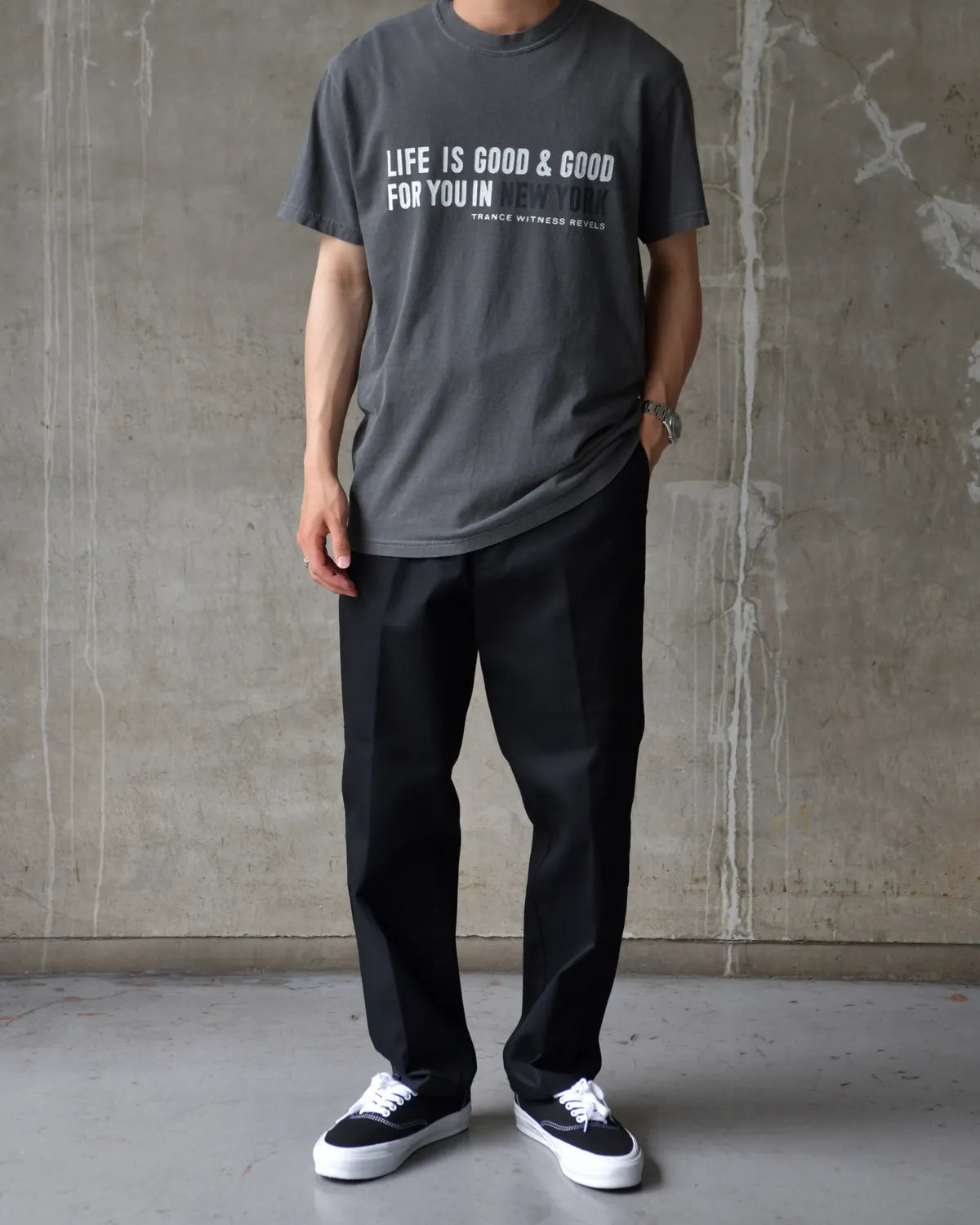 DELUXE / Happy New York TEE (26SD2714)