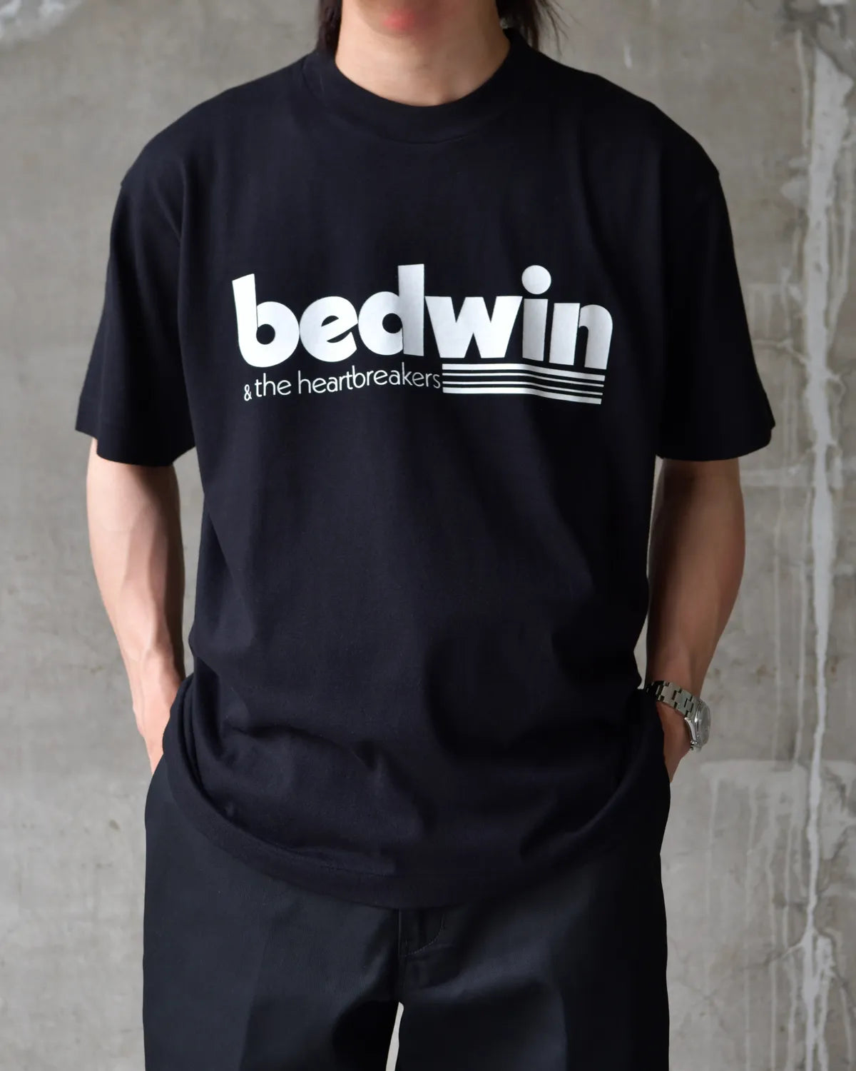 BEDWIN & THE HEARTBREAKERS / S/S PRINTED TEE "Future Past" (26SB2247)