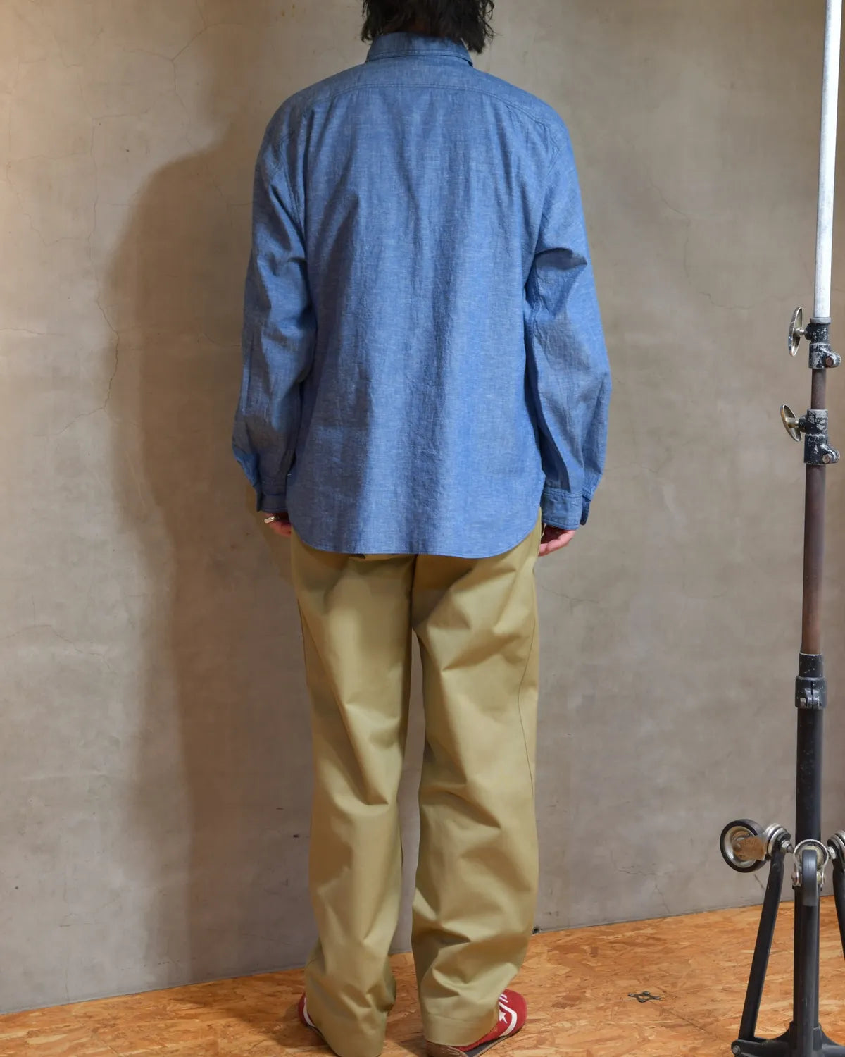 BIG YANK / Y1942 CHAMBRAY SHIRT (602-261-01)