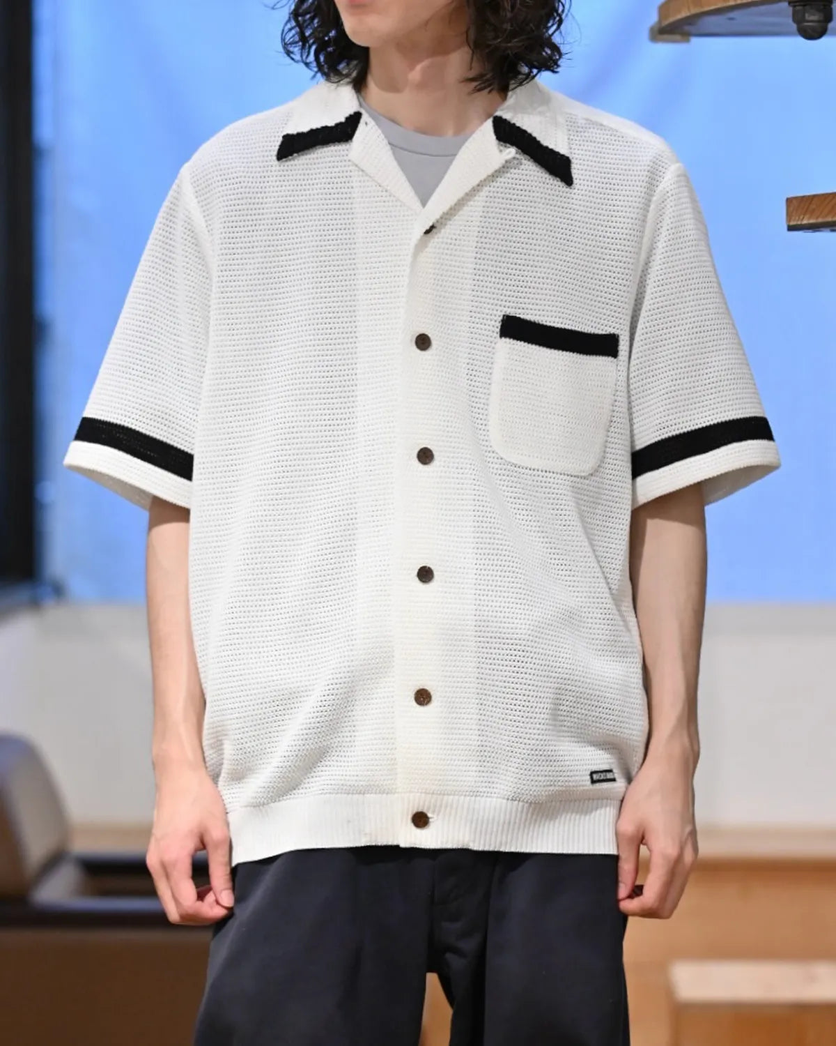 WACKO MARIA / KNIT SHIRT -TYPE-2- (26SS-WMK-KN02)