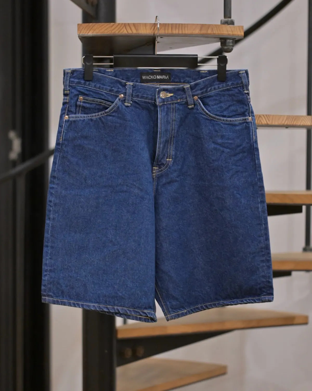 WACKO MARIA × Lee / DENIM SHORT TROUSERS (26SS-WMP-LE01)