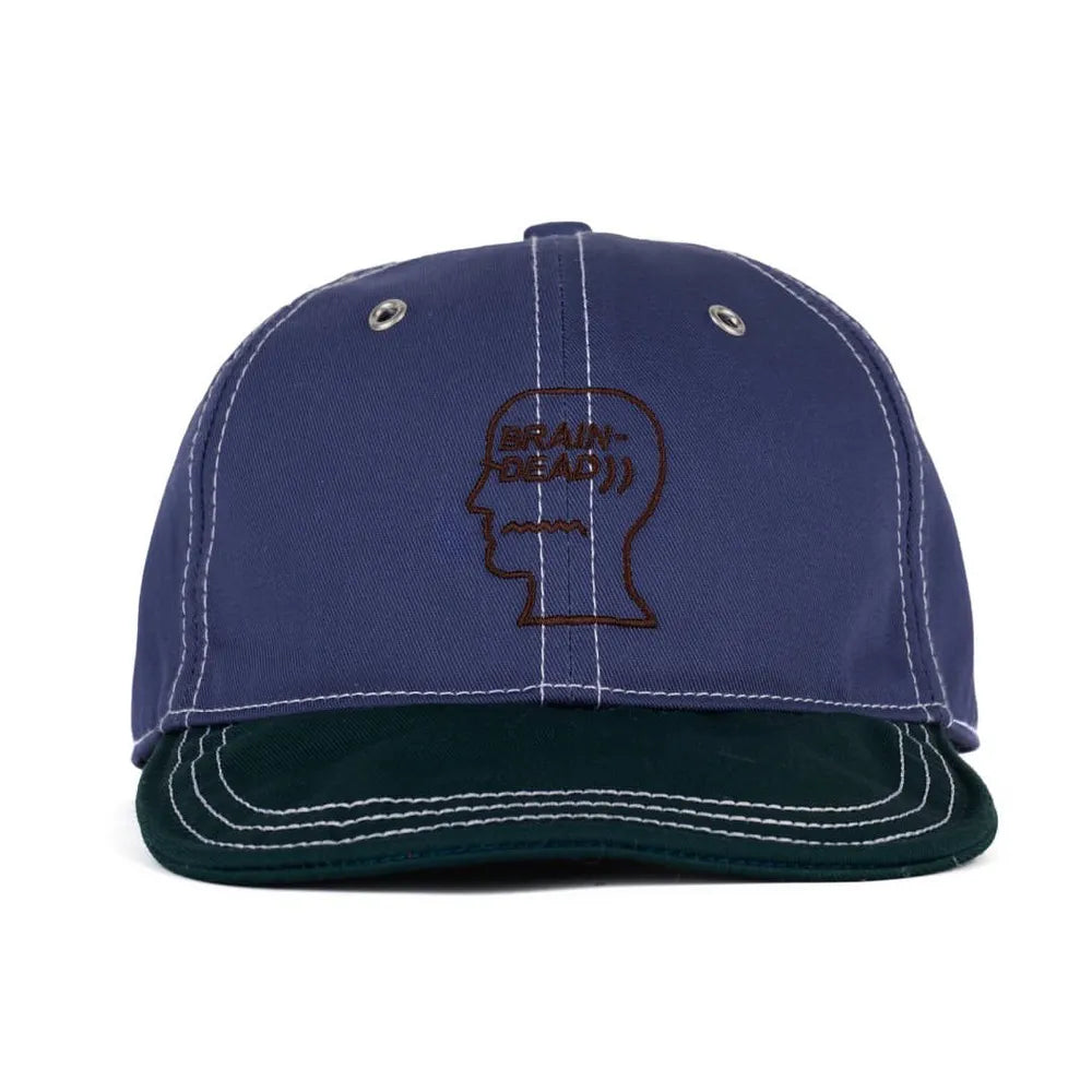 BRAIN DEAD / WIRE BRIM6 PANEL HAT (H01003788D224)