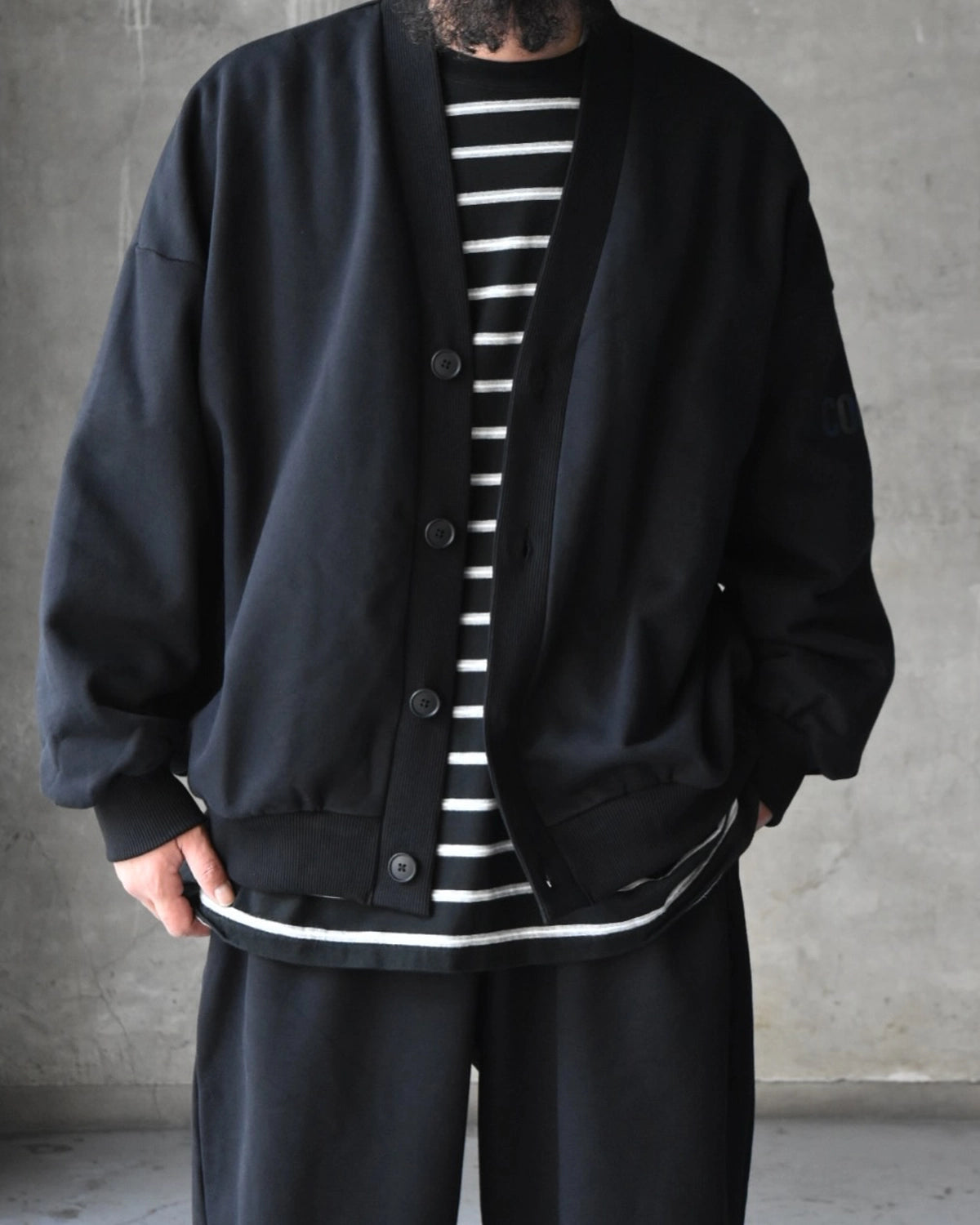 COOTIE PRODUCTIONS® / Chubby Sweat Cardigan (CTE-25A322)