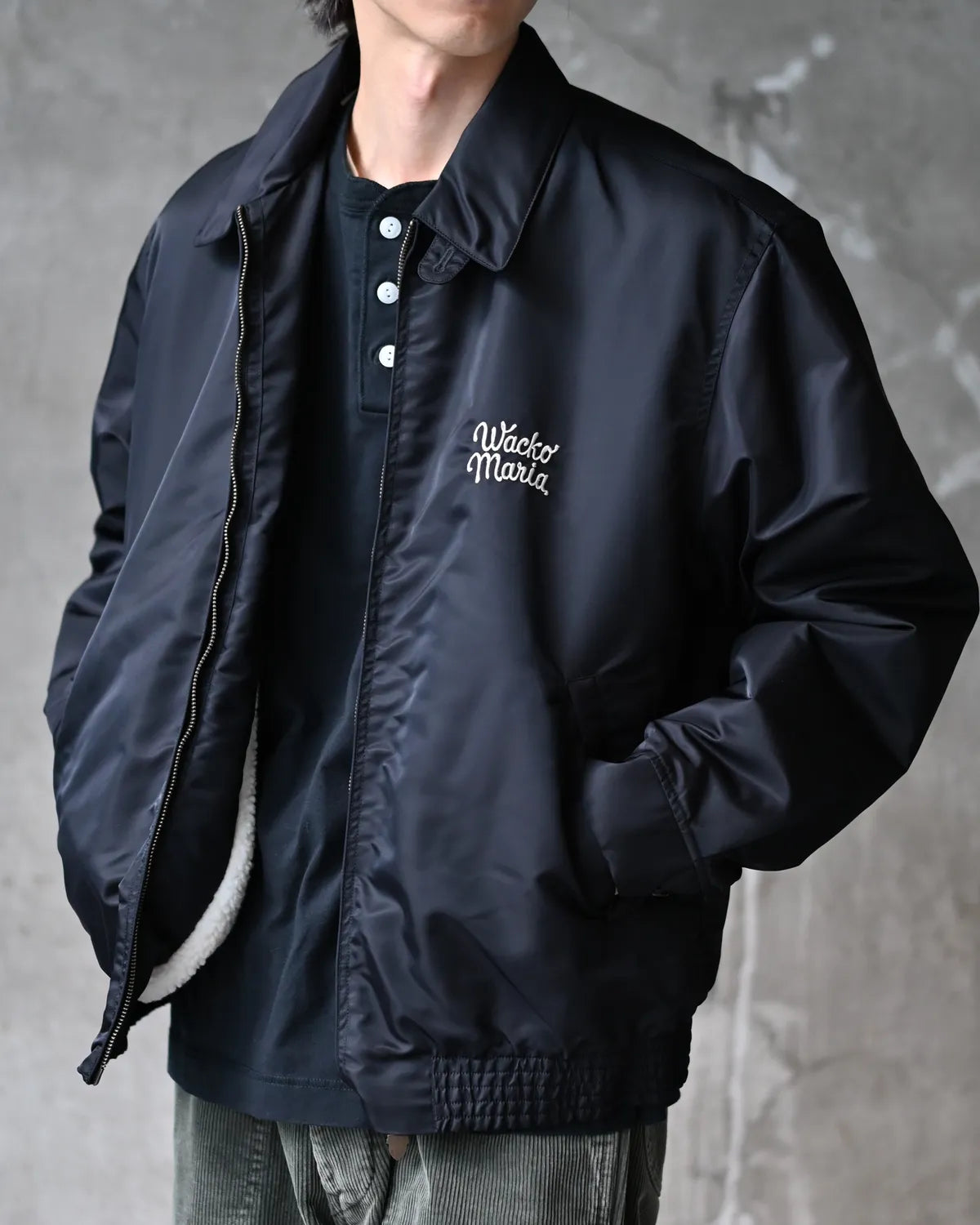 WACKO MARIA × MCGREGOR / NYLON ANTI-FREEZE JACKET (26FW-WMO-MC03)