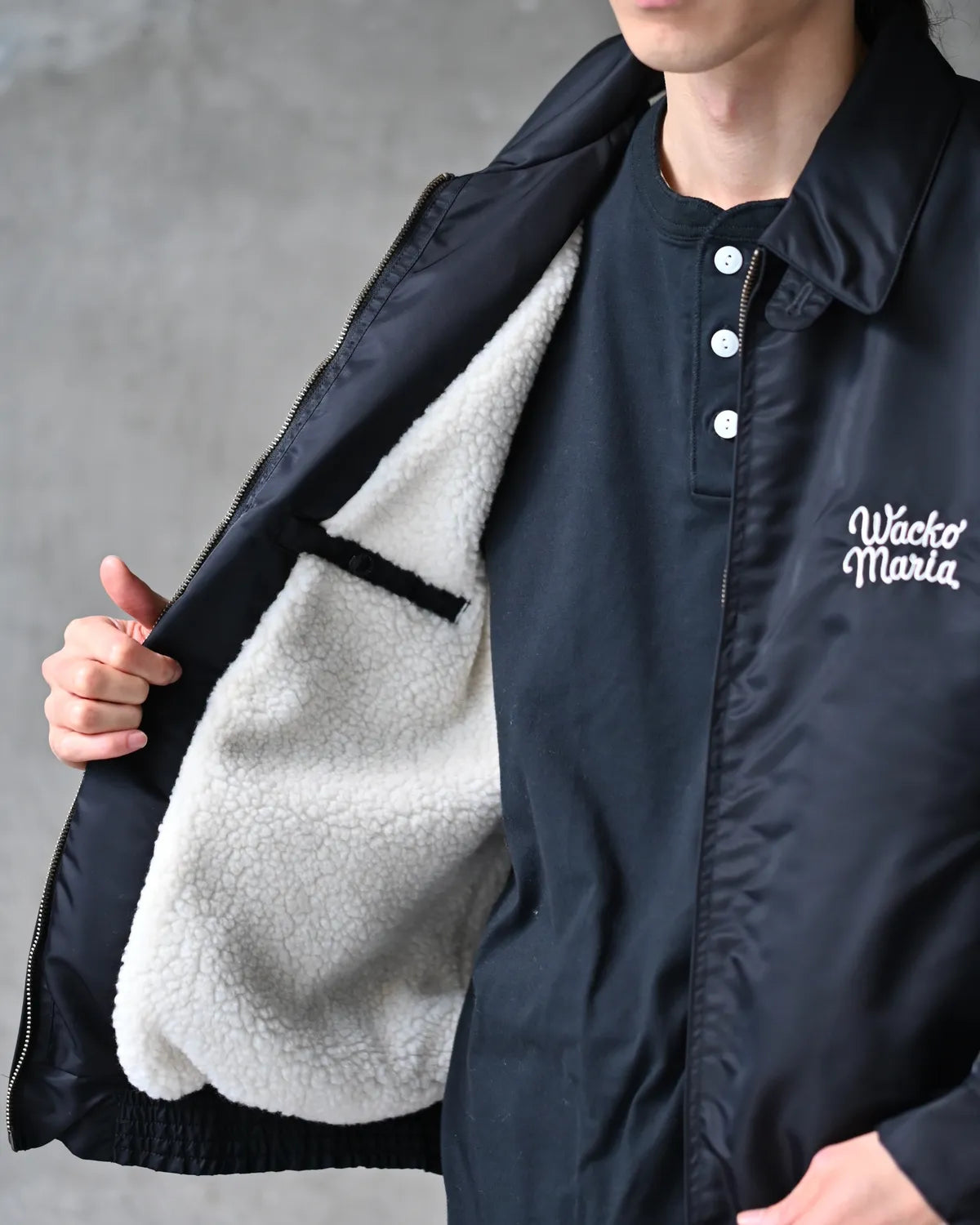 WACKO MARIA × MCGREGOR / NYLON ANTI-FREEZE JACKET (26FW-WMO-MC03)