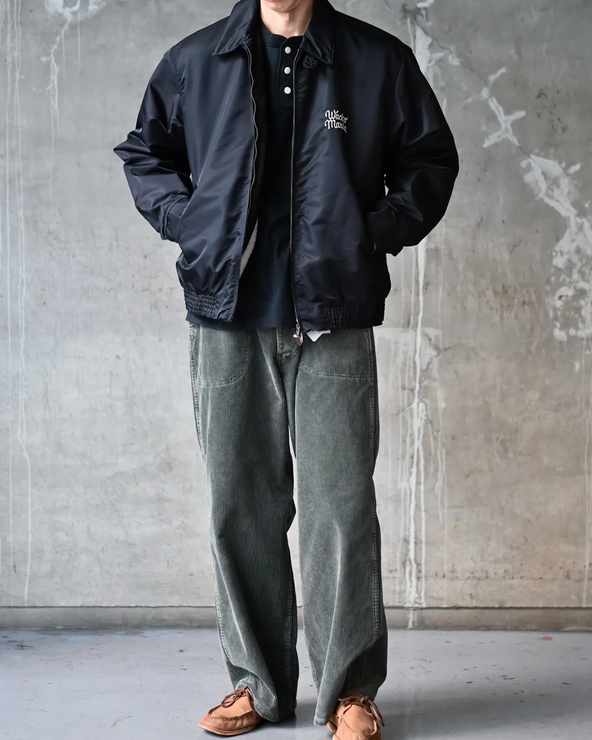 WACKO MARIA × MCGREGOR / NYLON ANTI-FREEZE JACKET (26FW-WMO-MC03)