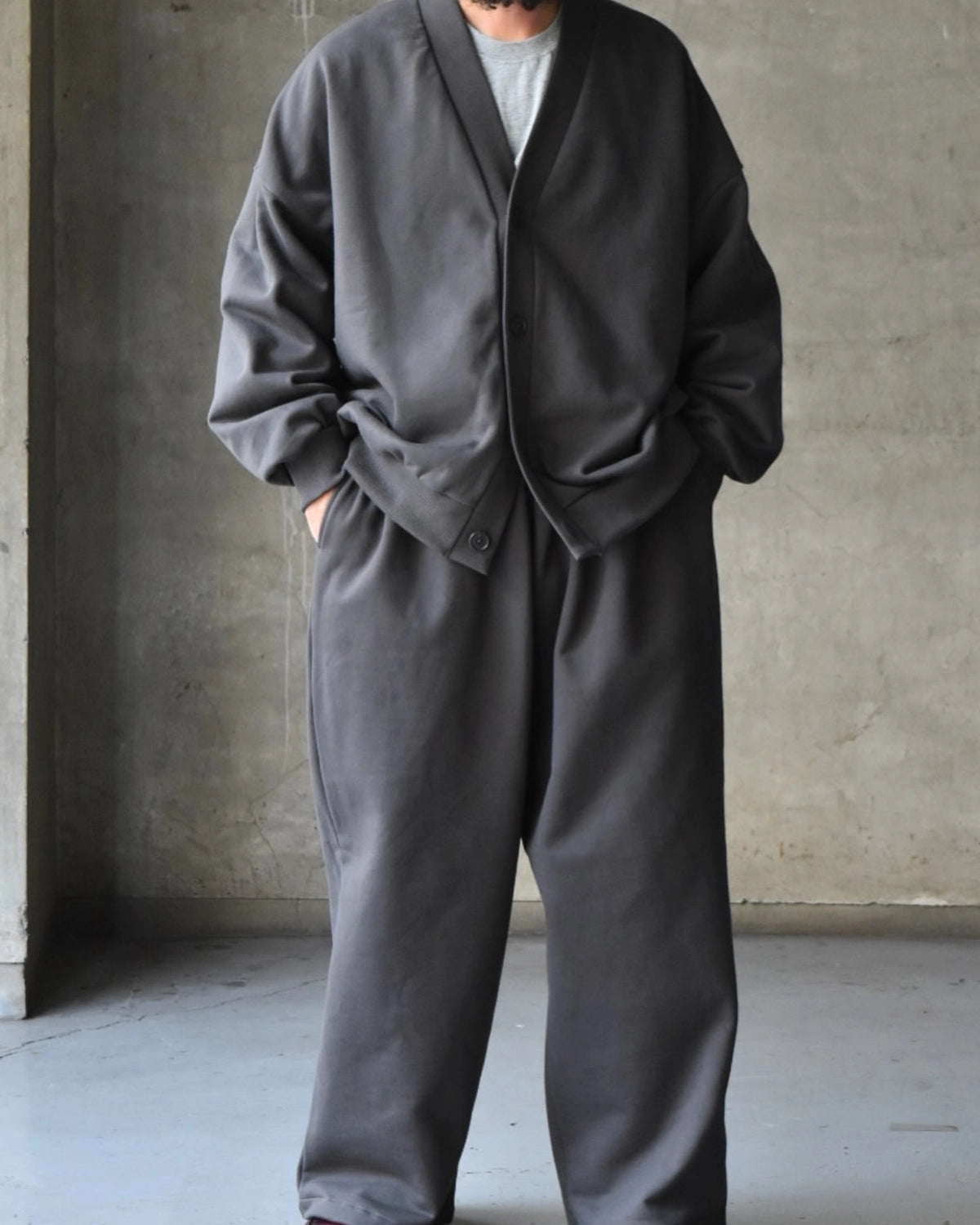 COOTIE PRODUCTIONS® / Chubby Sweat Wide Easy Pants (CTE-25A121)
