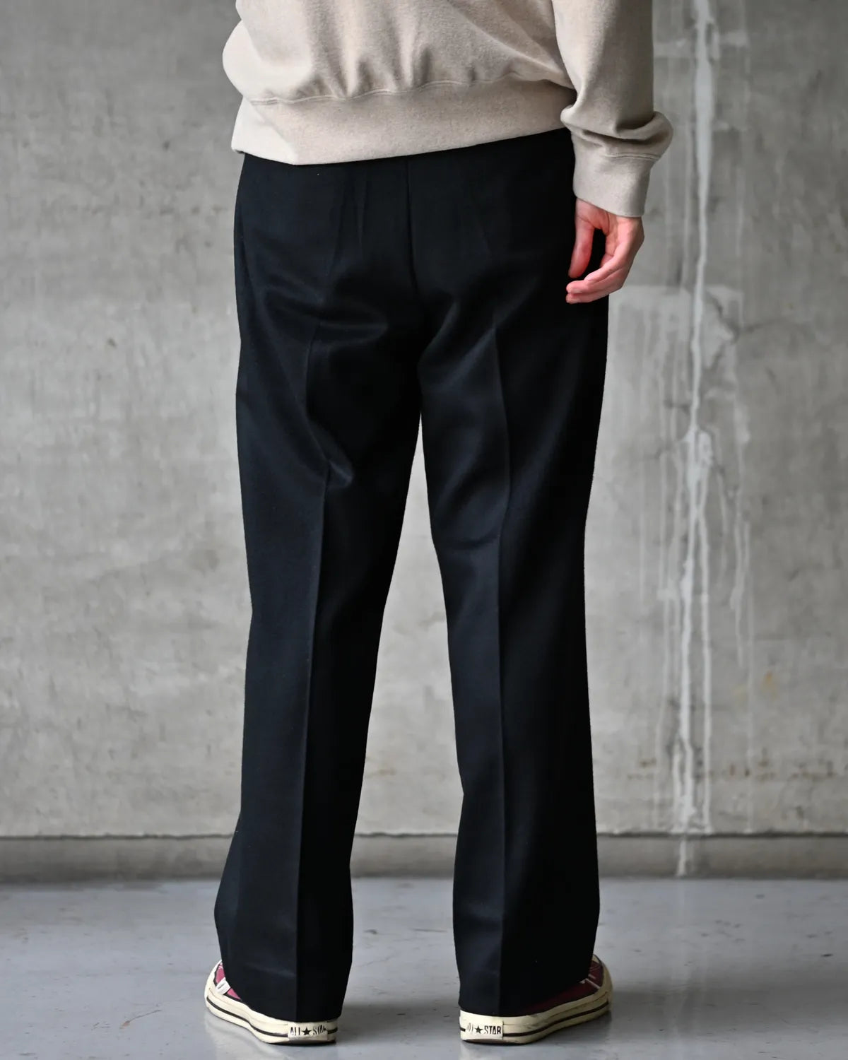 MARKAWARE / Double Pleated Straight Trousers (A26D01PT02C)