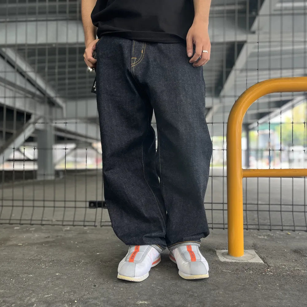 SEQUEL / × FRAGMENT RIGID DENIM PANTS