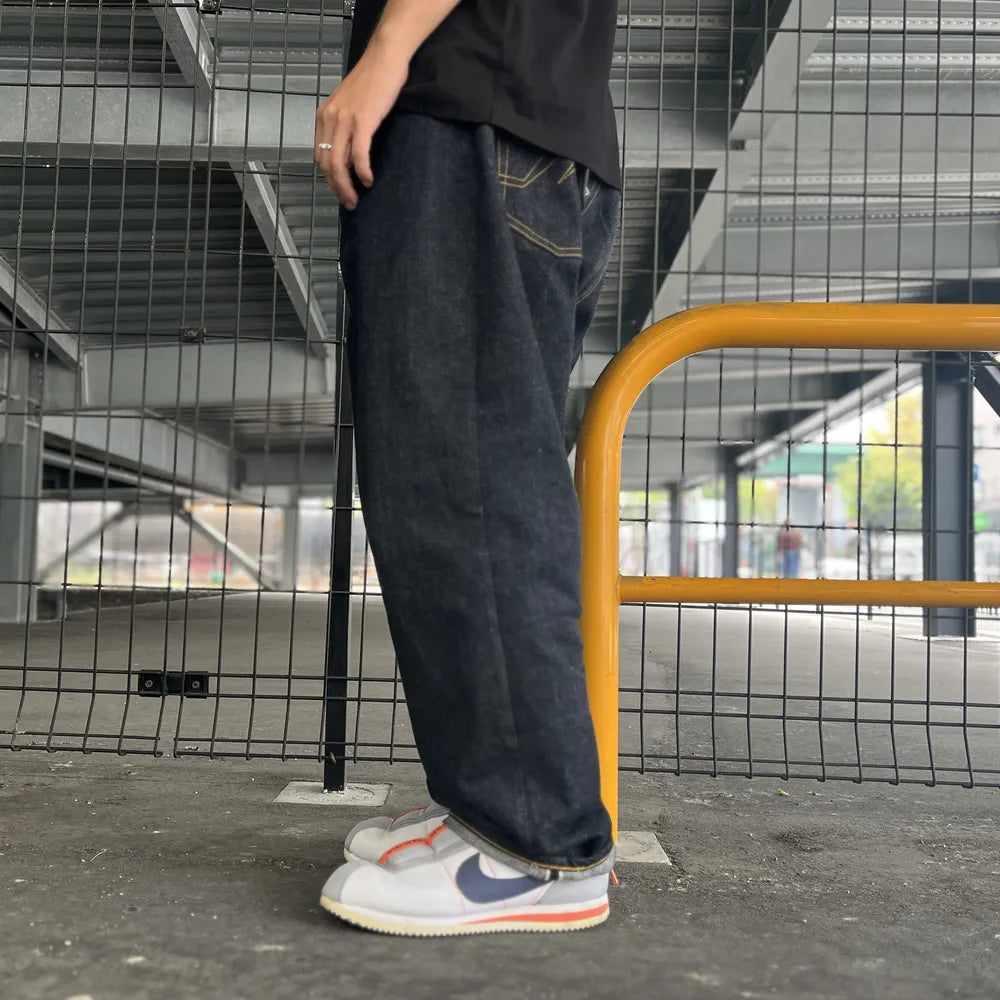 SEQUEL / × FRAGMENT RIGID DENIM PANTS