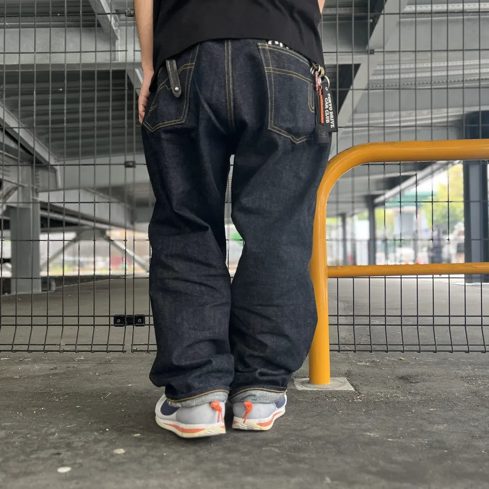 SEQUEL / × FRAGMENT RIGID DENIM PANTS
