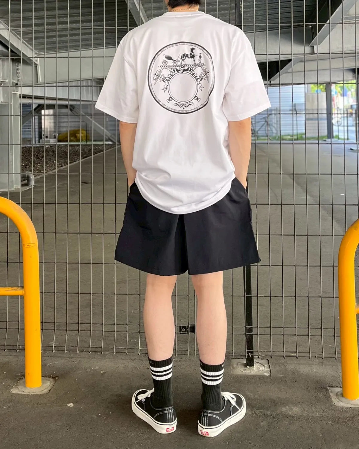 GOD SELECTION XXX / ”Carriage Emblem" Front Logo Tee (GX-S26-ST-05)