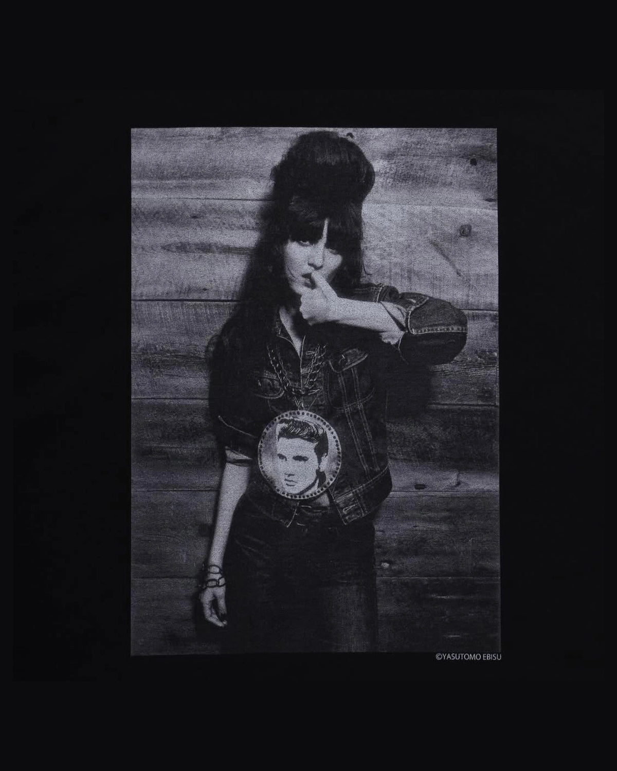 MINEDENIM × Stie-lo × Irina.L /  “Presley" T-SHIRT (25MND-STL009)