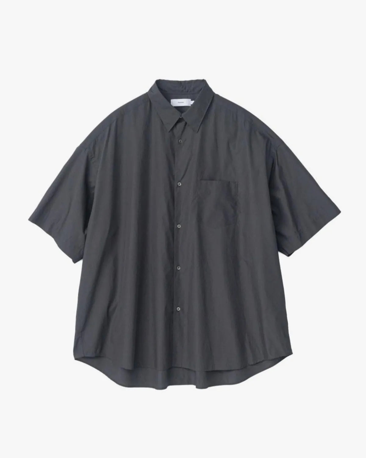 Graphpaper / Broad S/S Oversized Regular Collar Shirt (GM252-50018B)