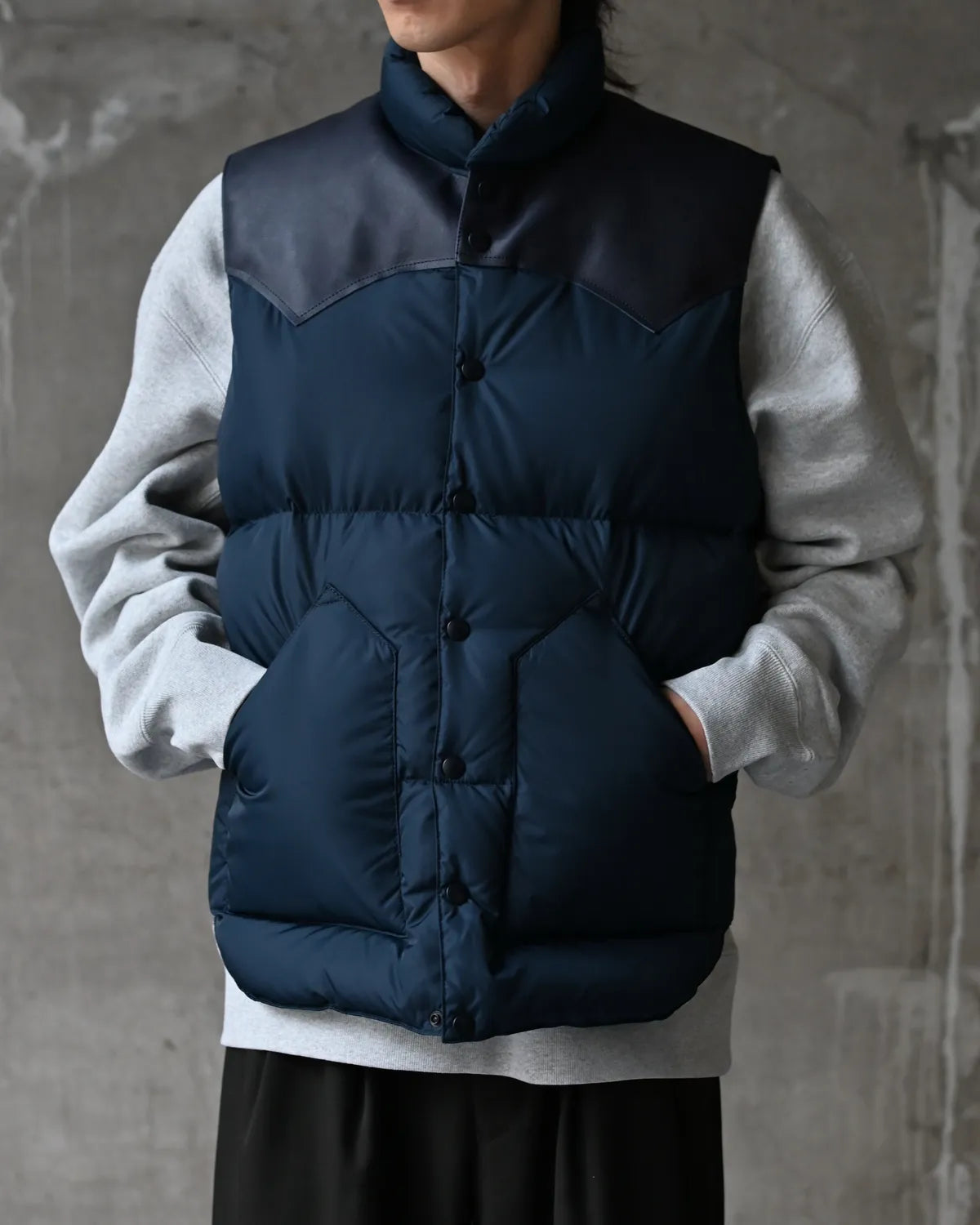 MINEDENIM × Rocky Mountain Featherbed / Down Vest (RMFMD01)