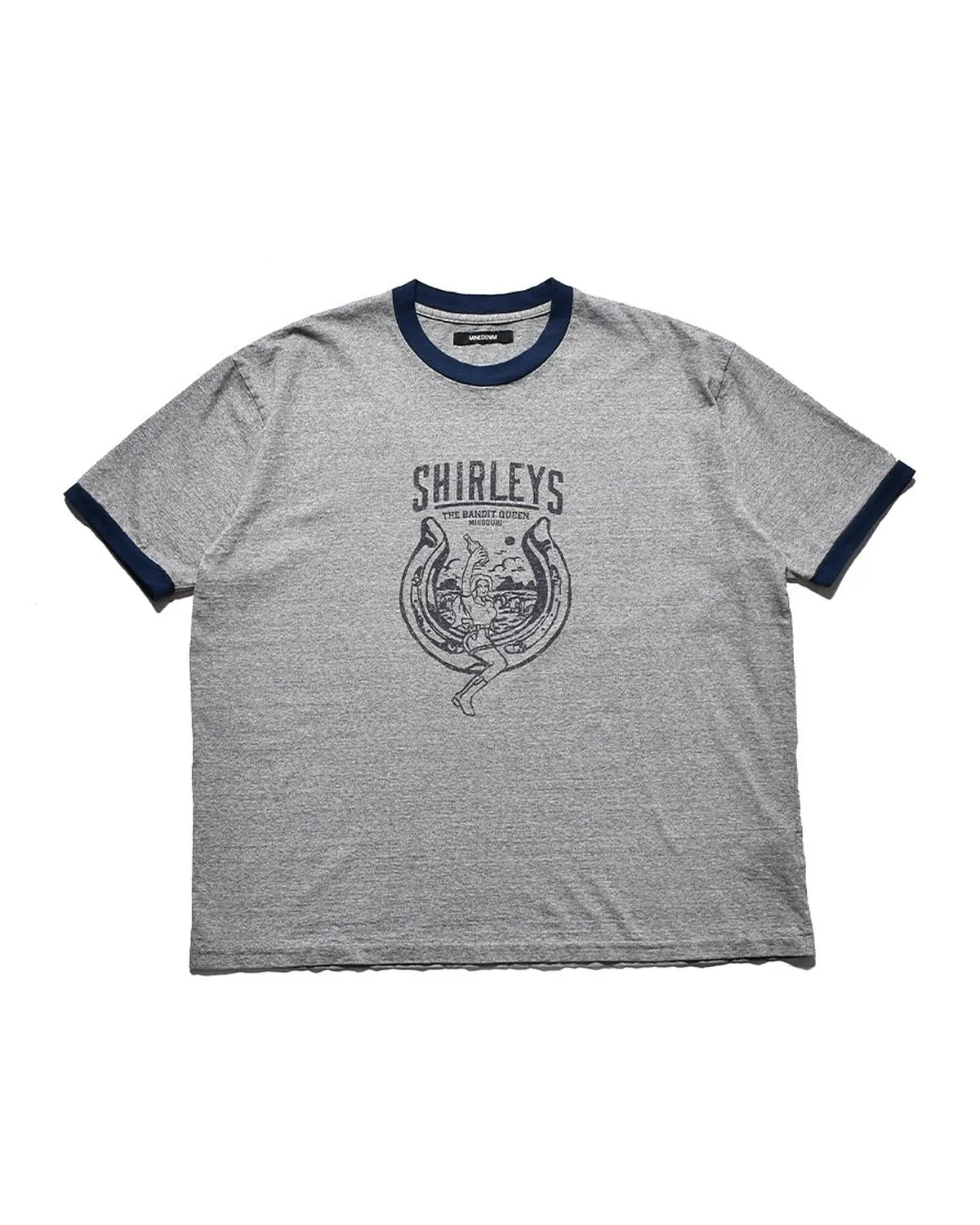 MINEDENIM  / SHIRLEYS Rinferneck T-SHIRT (2503-4003)