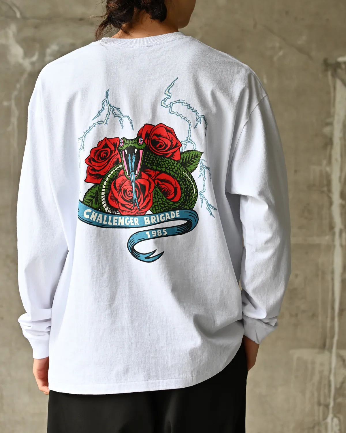 CHALLENGER / L/S SNAKE TEE (CLG-TS 026-029)