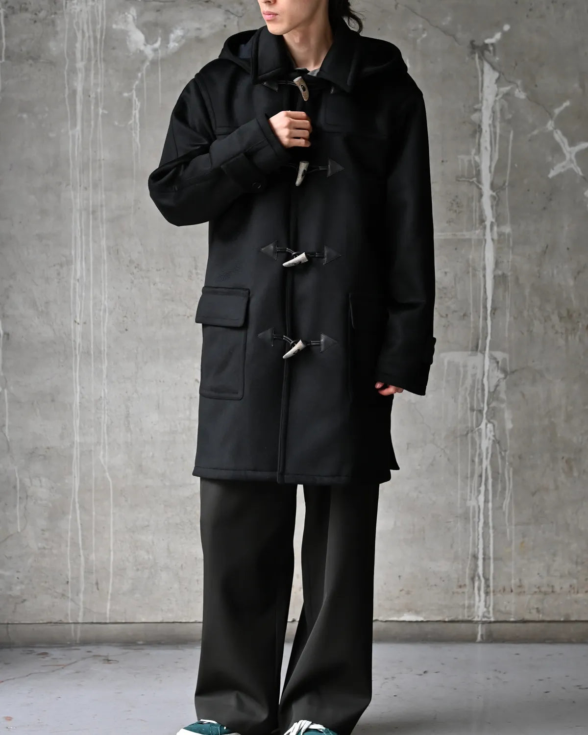 MARKAWARE / Cashmere Double Faced Cloth / Duffle Coat (A26C19CO01C)