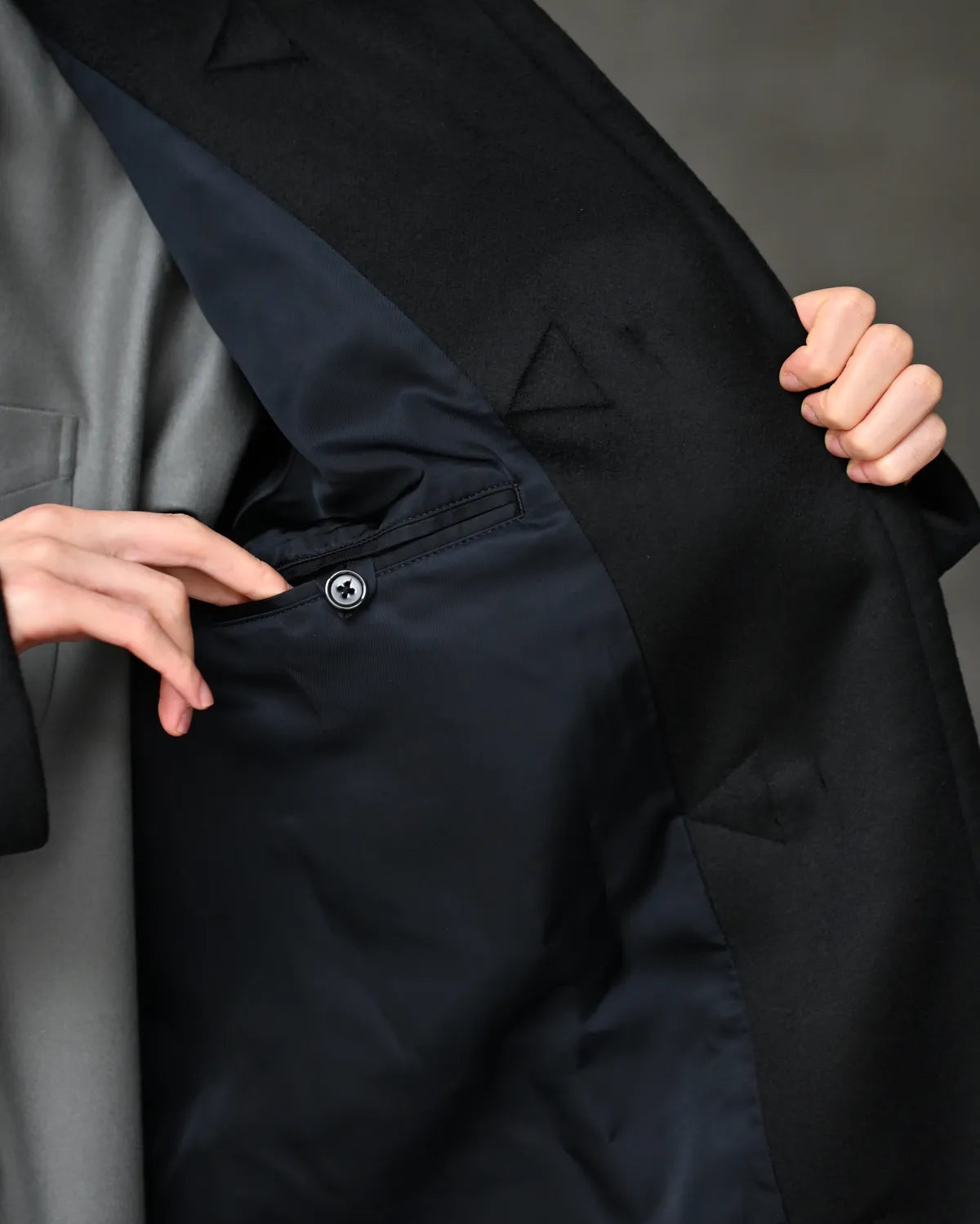 MARKAWARE / Cashmere Double Faced Cloth / Duffle Coat (A26C19CO01C)