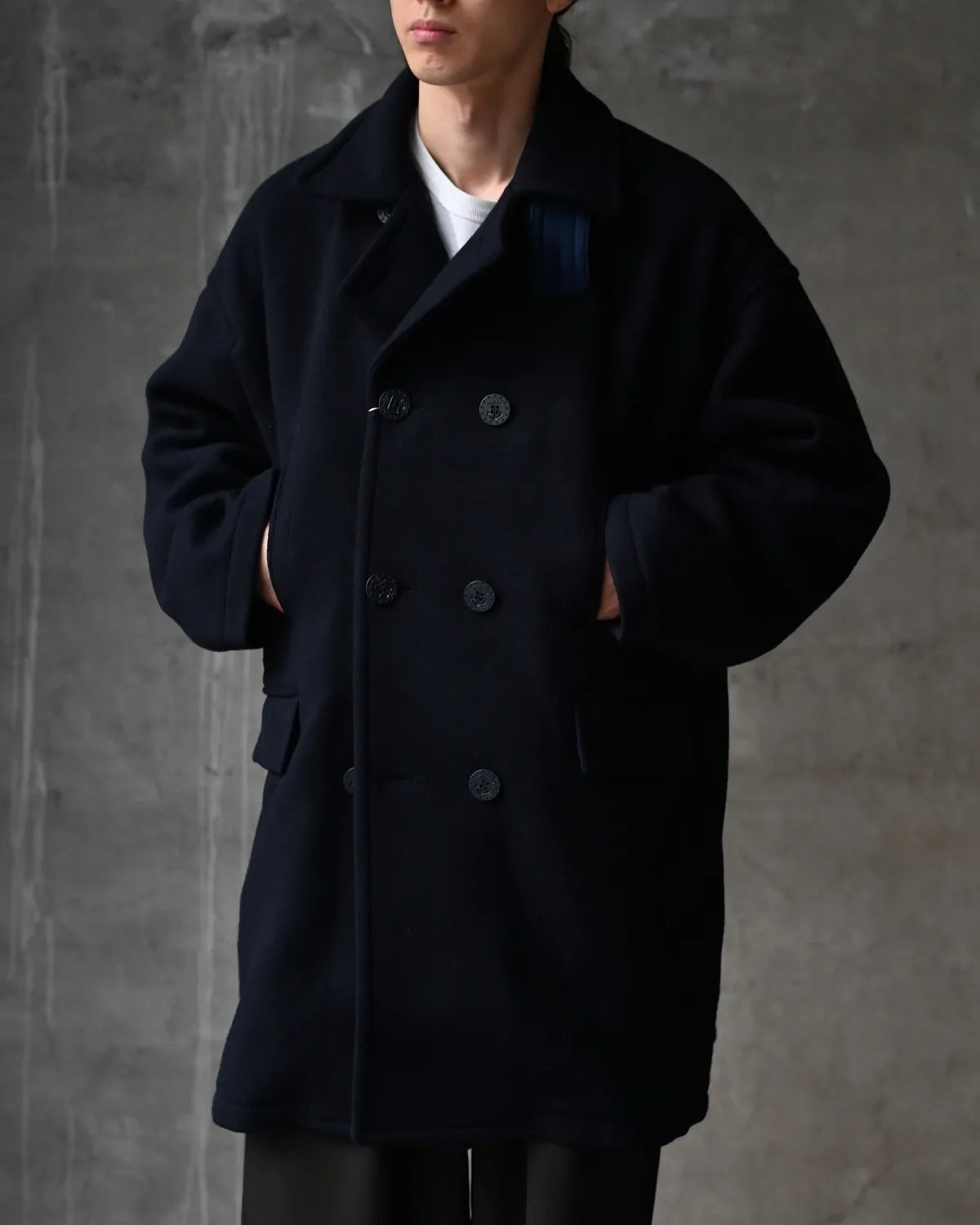 is-ness / Peacoat (26AW_36_1008WPCOAT01)