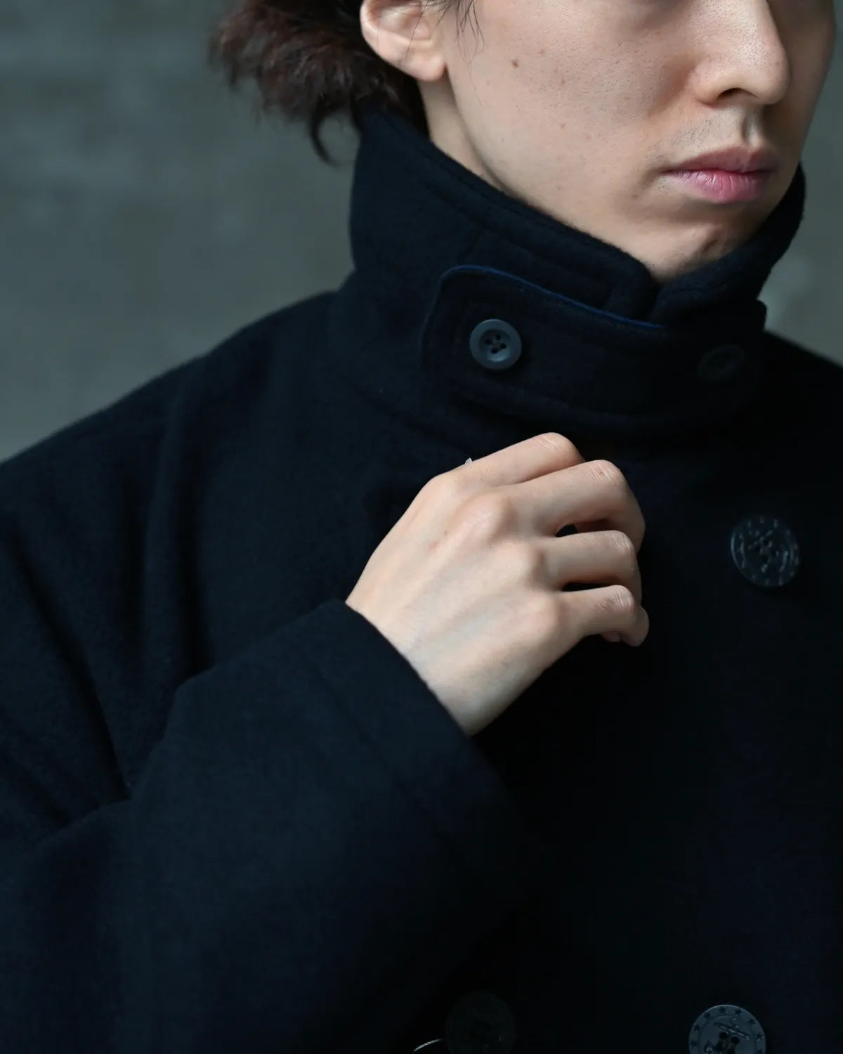 is-ness / Peacoat (26AW_36_1008WPCOAT01)