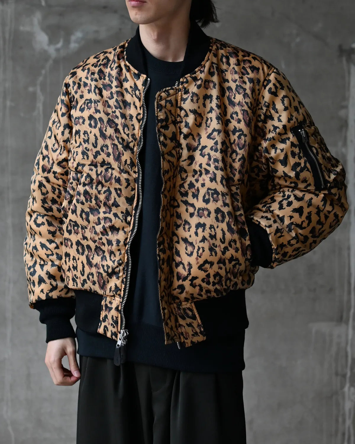 WACKO MARIA × NANGA / MA-1 FLIGHT DOWN JACKET (TW-WM-NA01)