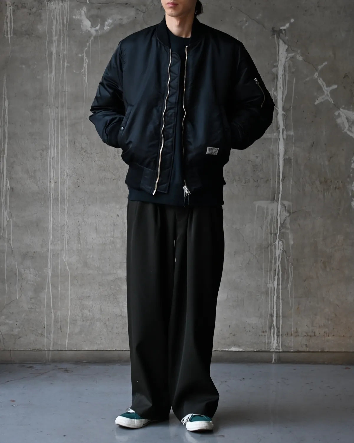 WACKO MARIA × NANGA / MA-1 FLIGHT DOWN JACKET (TW-WM-NA01)