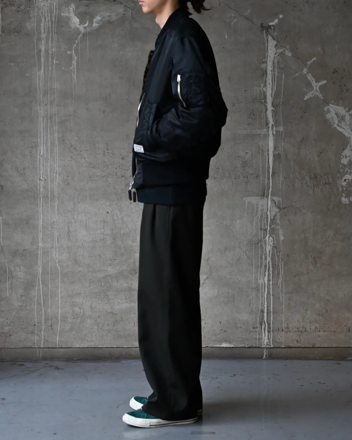 WACKO MARIA × NANGA / MA-1 FLIGHT DOWN JACKET (TW-WM-NA01)